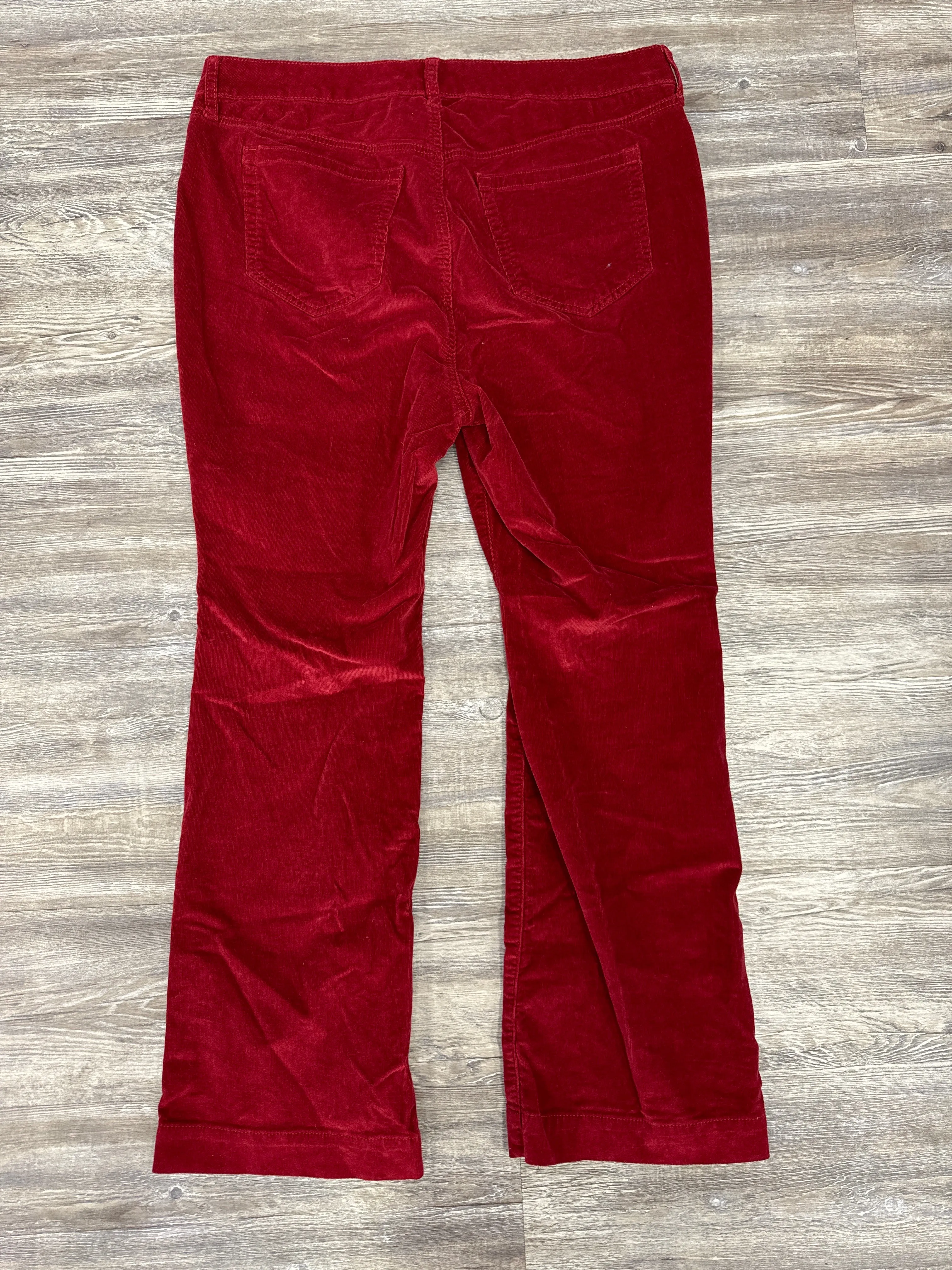 Pants Corduroy By Torrid In Red, Size: 18