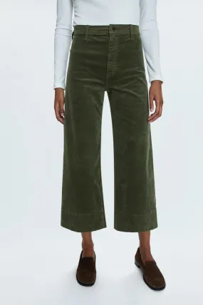 Penny High Rise Wide Leg Crop - Martini