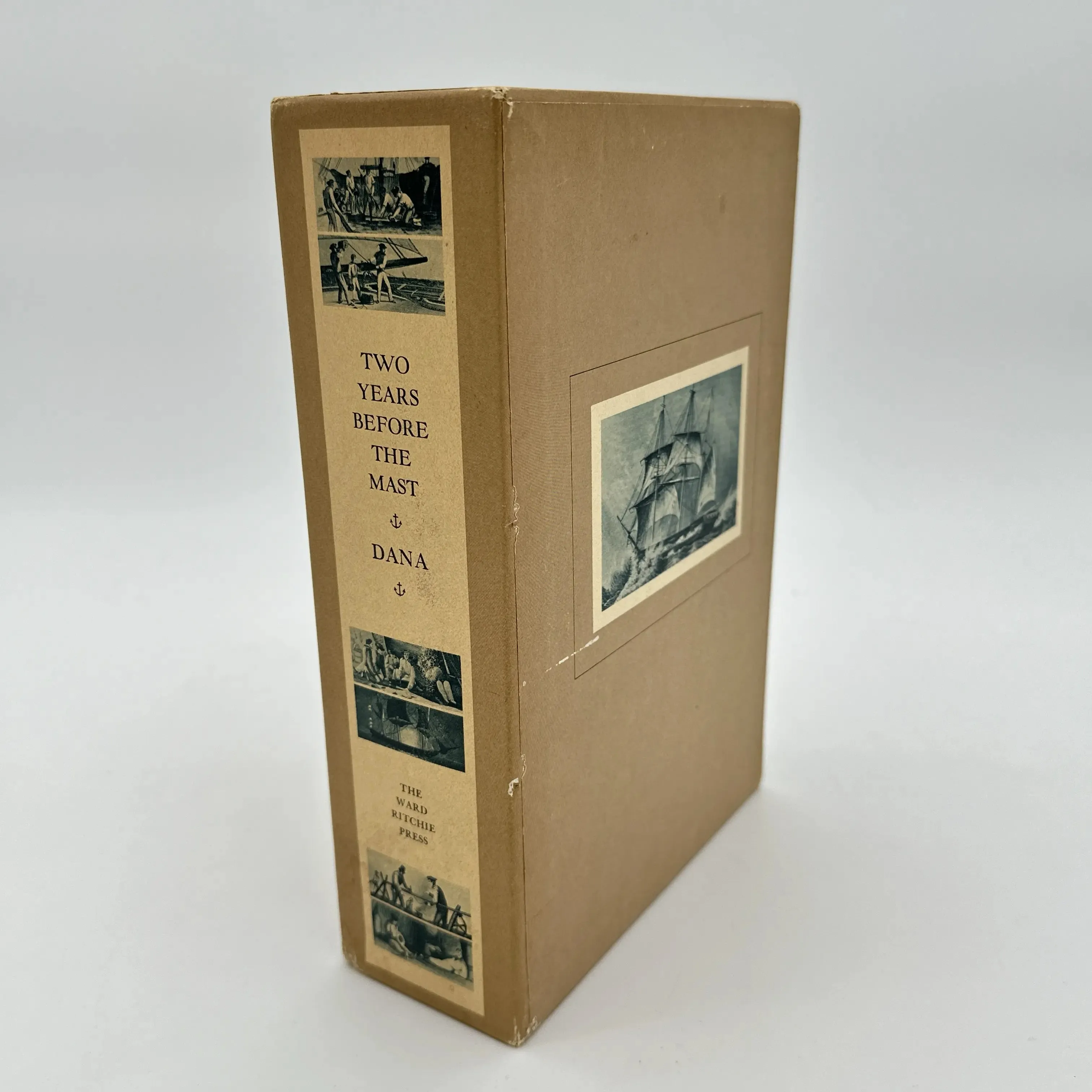 "Two Years Before the Mast" — Two volumes in a slipcase