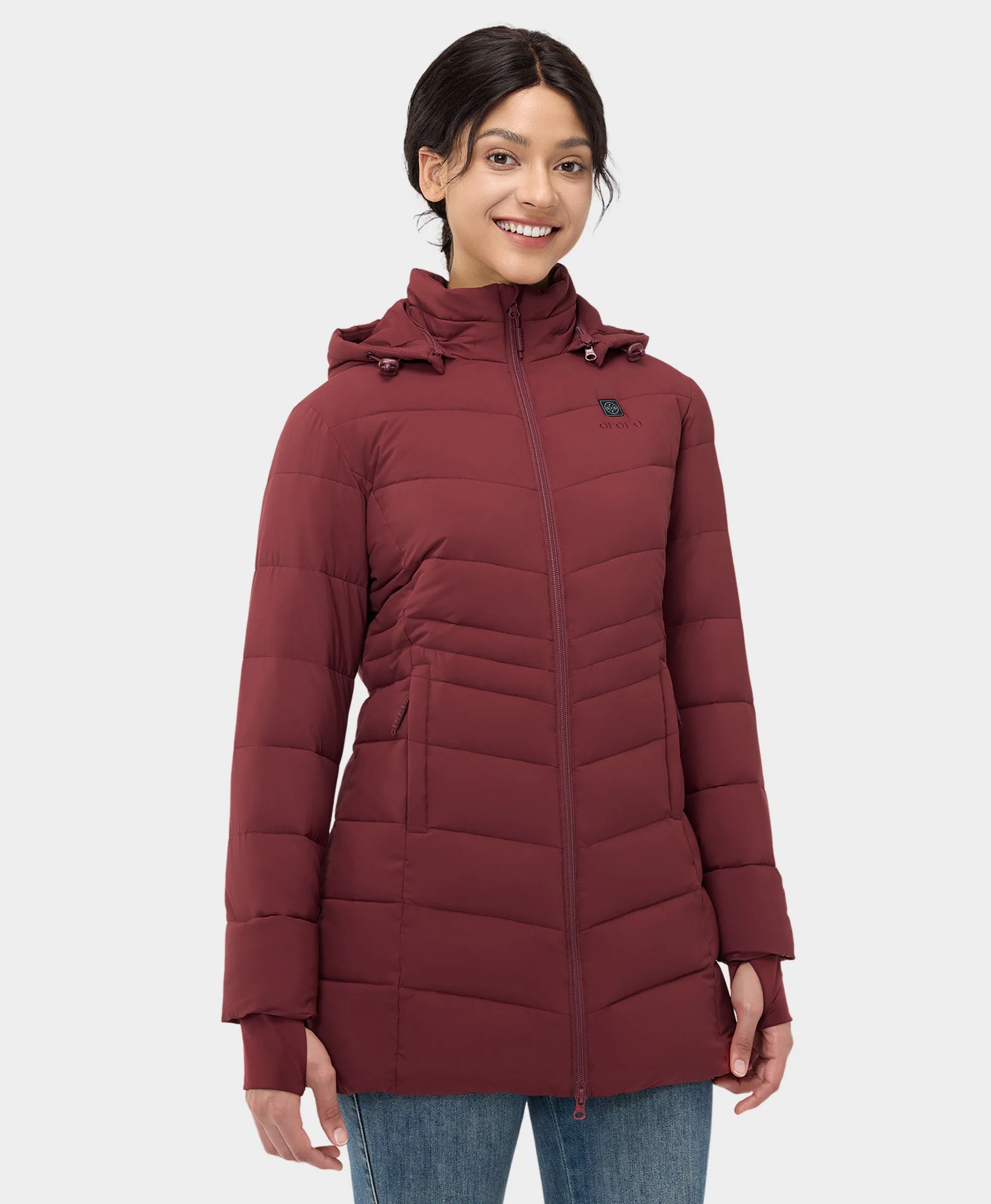 Replacement of Women's Heated Thermolite?? Puffer Parka Jacket - New Colors (Battery not Included)