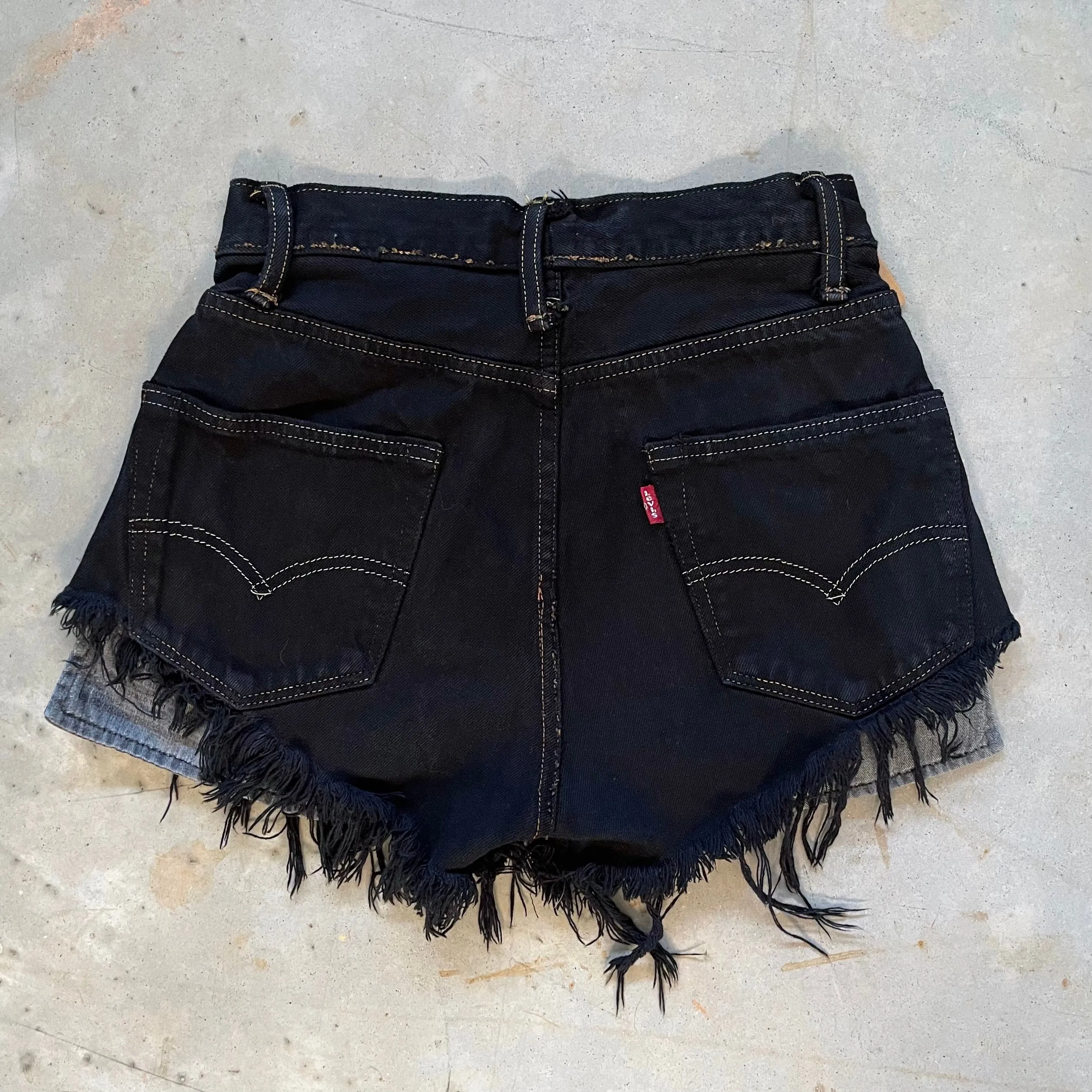 Reworked Levi's 501 Cutoff Denim Shorts