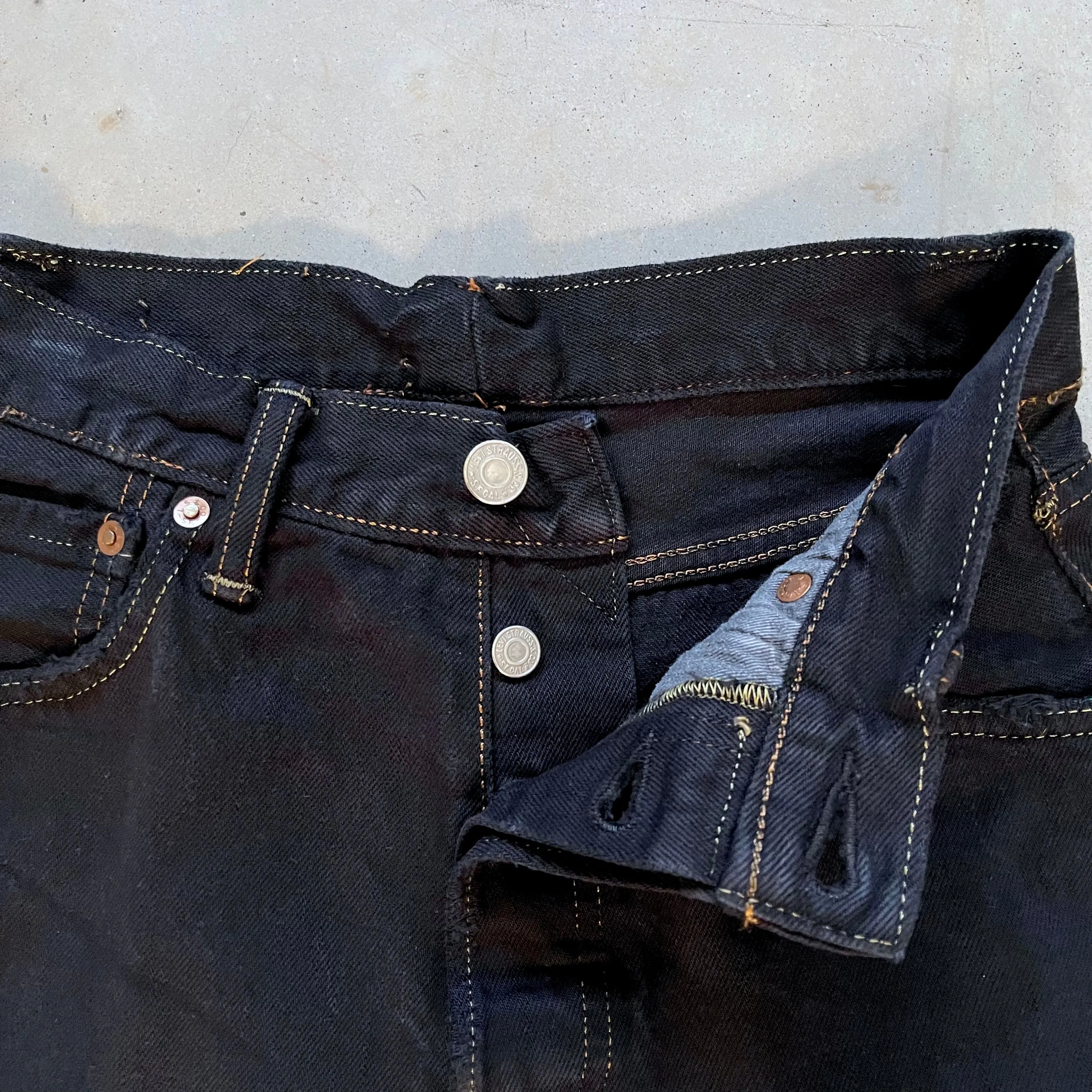 Reworked Levi's 501 Cutoff Denim Shorts