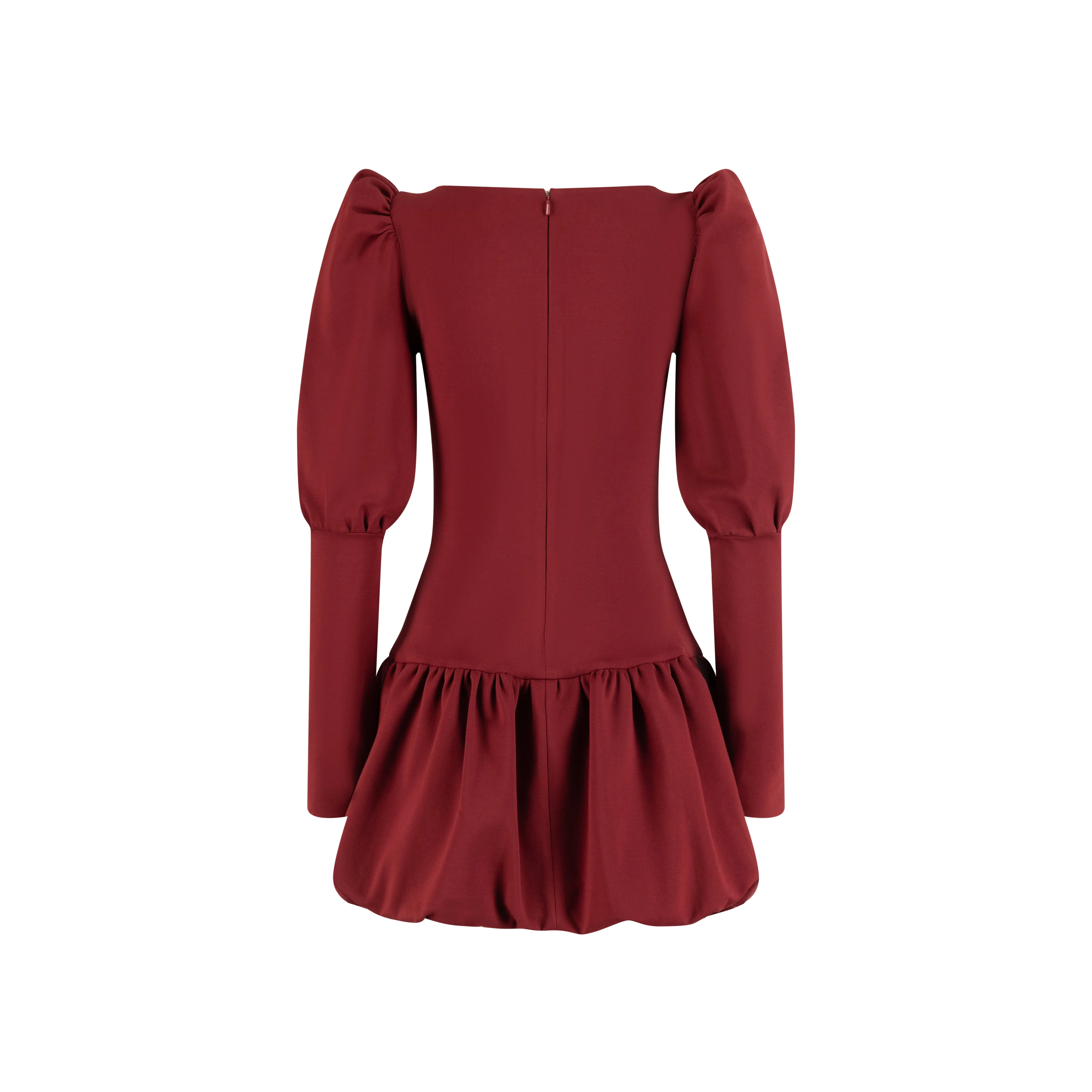 Rich Maroon Women's Dress