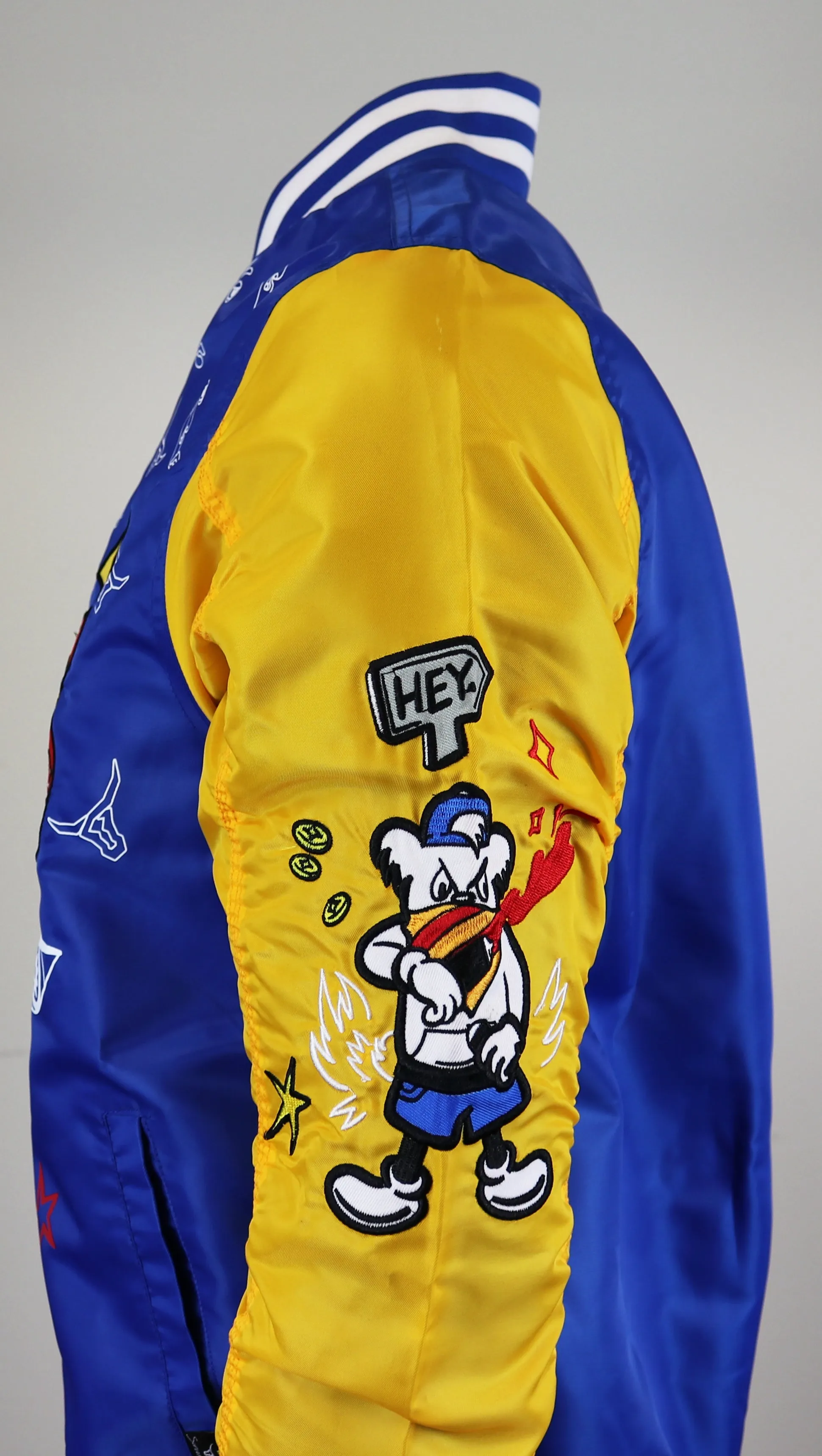 S51113-VARSITY BOMBER JACKET (ROYAL)