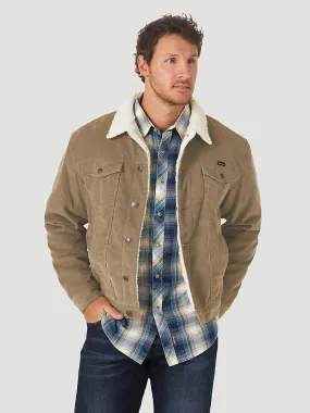 Sale ✨Wrangler Corduroy Men's Sherpa Lined Jacket