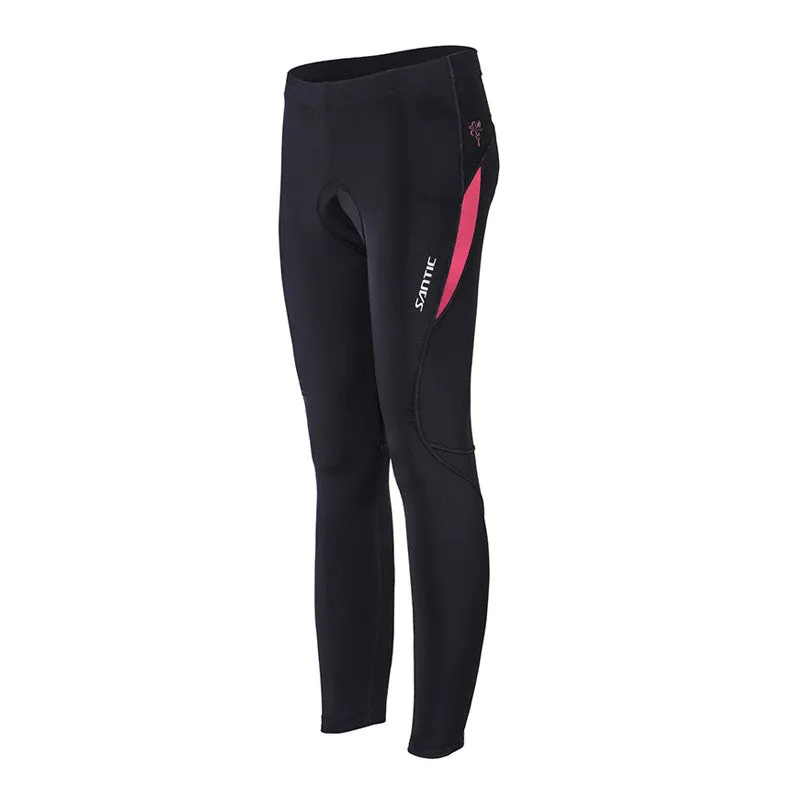 Santic Parni Pink Women Padded Cycling Pants