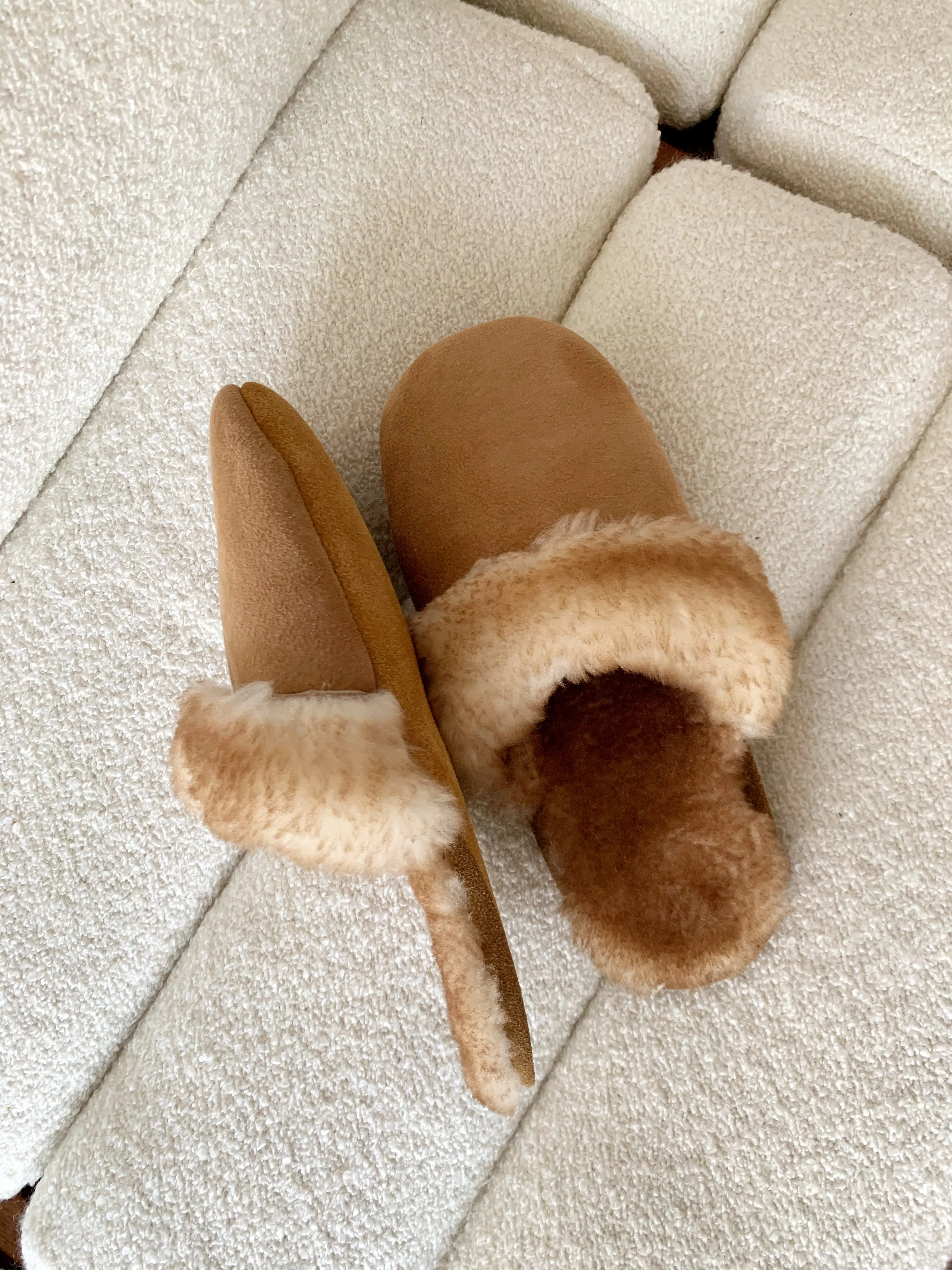 Sheepskin Slip-On Slippers