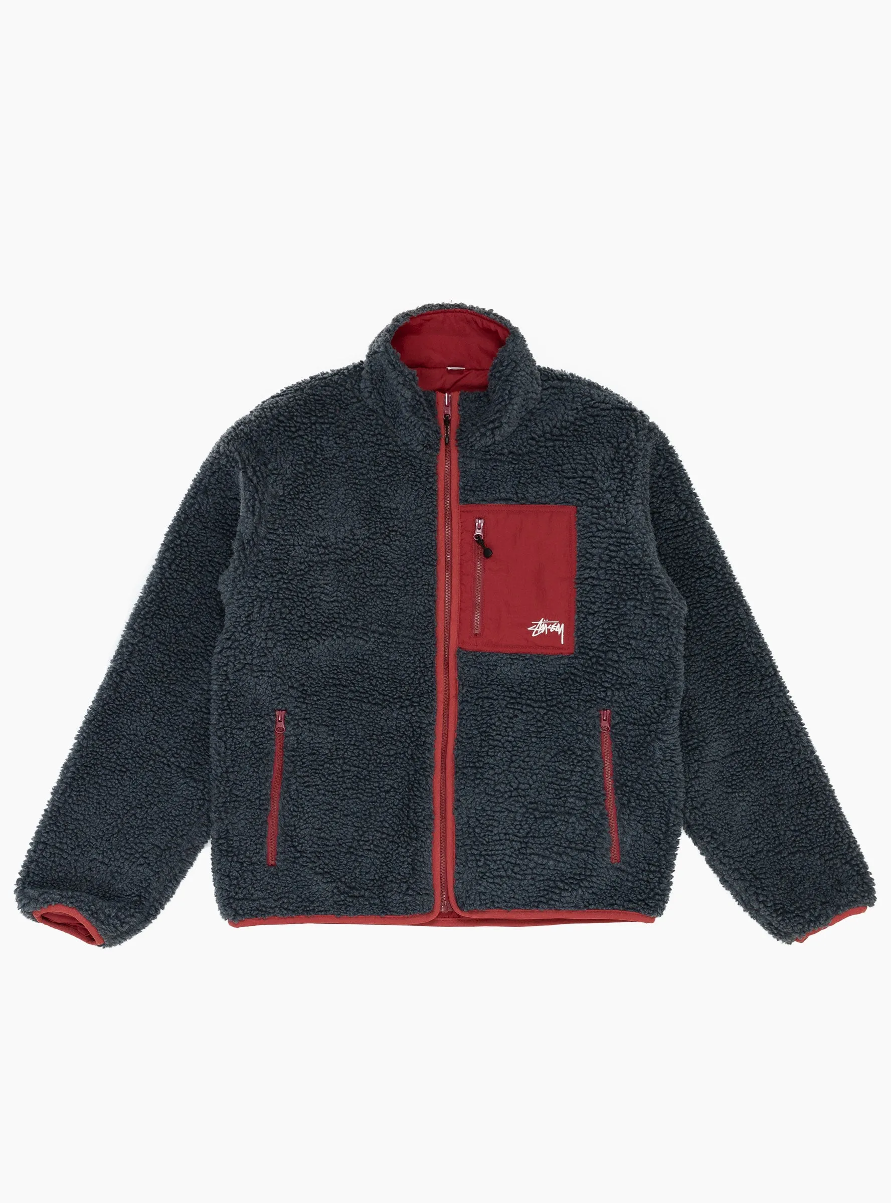 Sherpa Reversible Jacket Smoke