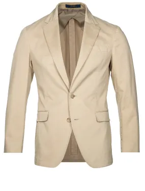 Soft Stretch Chino Suit Jacket Tan