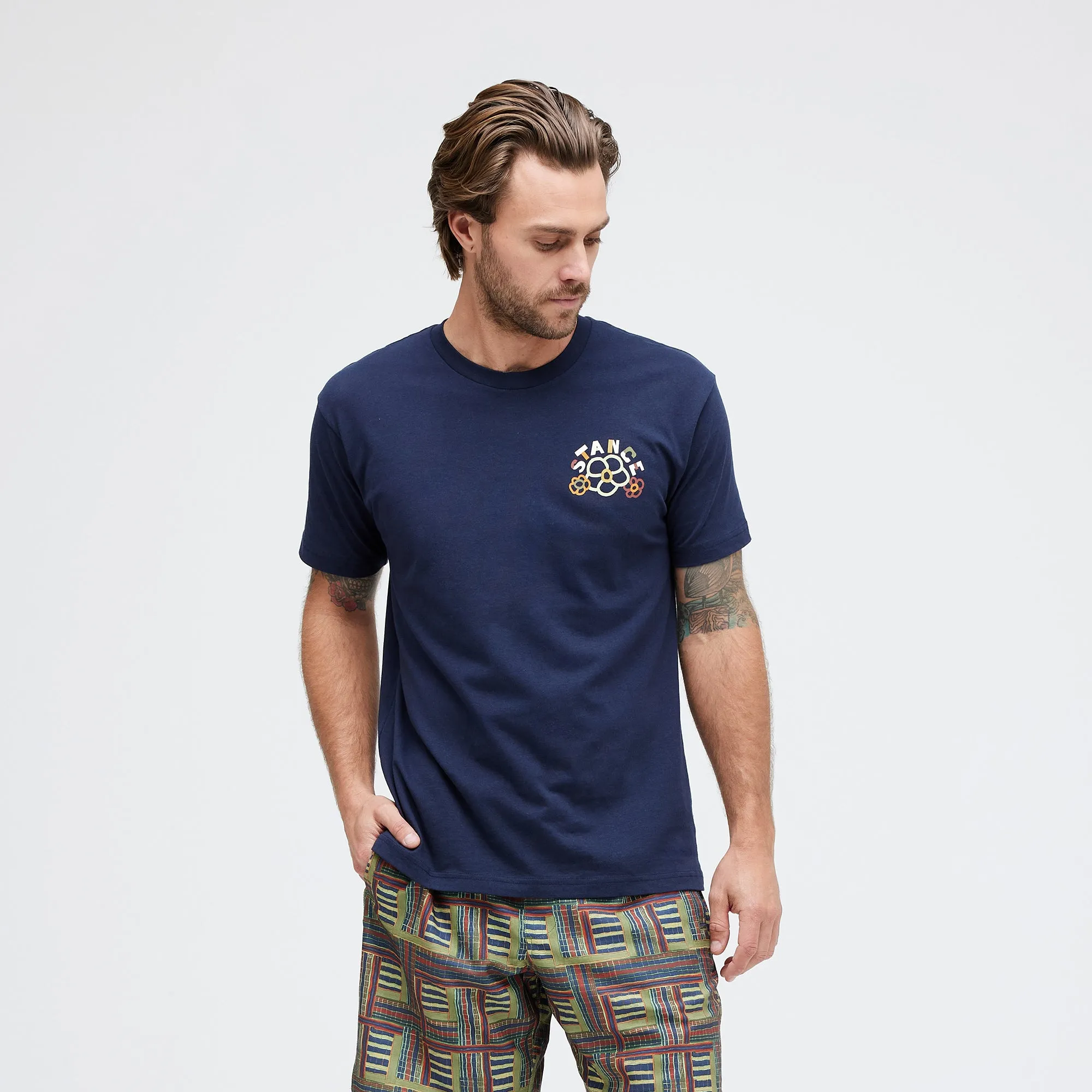 Stance Cut It Out T-shirt Navy