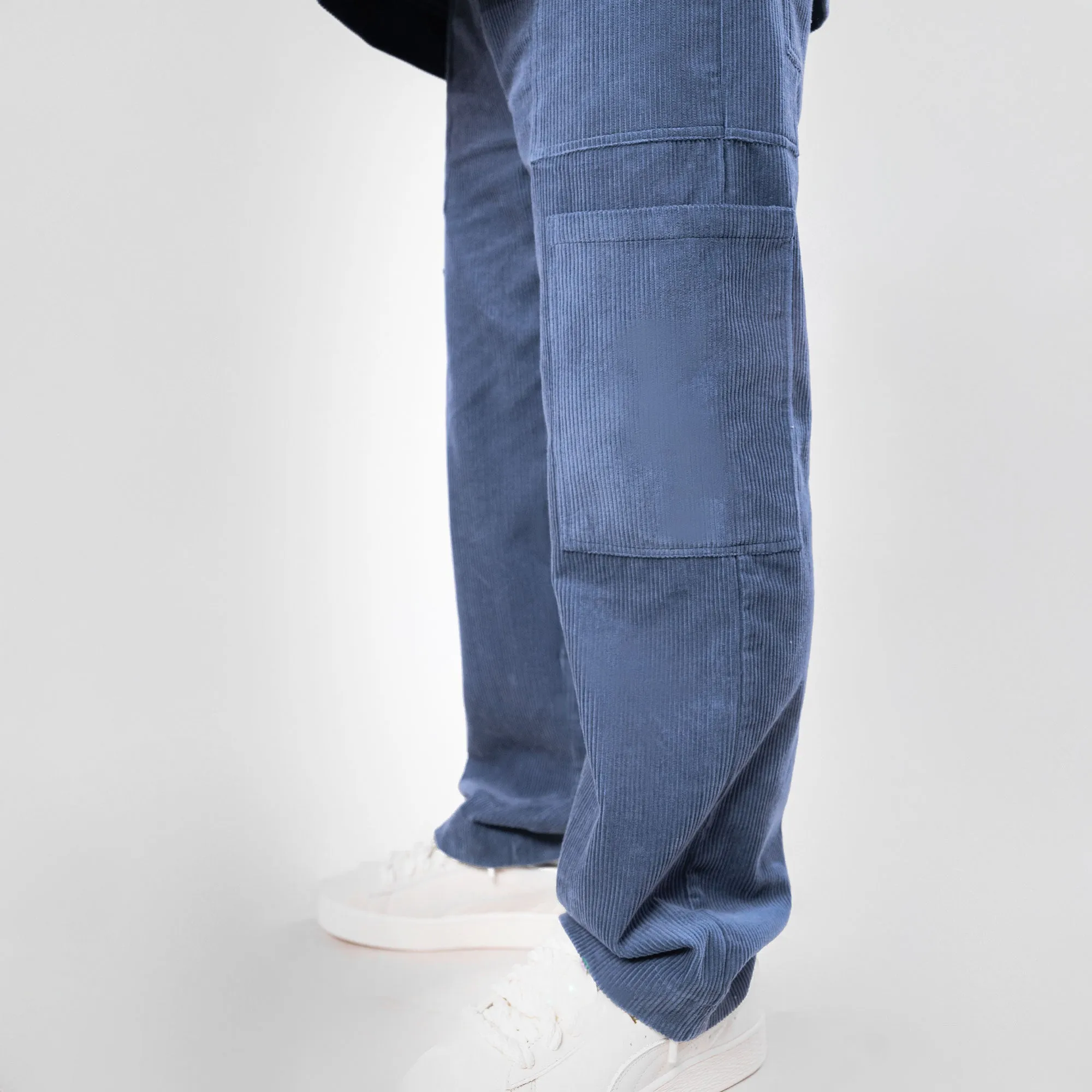 SUPERKICKS | CORDUROY PANT { ESTATE BLUE