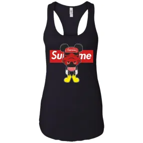 Supreme Robot Mickey Hot T-shirt Women Tank Top