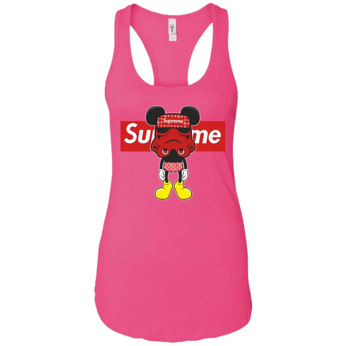 Supreme Robot Mickey Hot T-shirt Women Tank Top