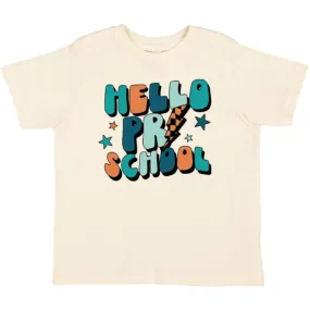 Sweet Wink Boys Bubble Letters HELLO PRESCHOOL S/S Shirt