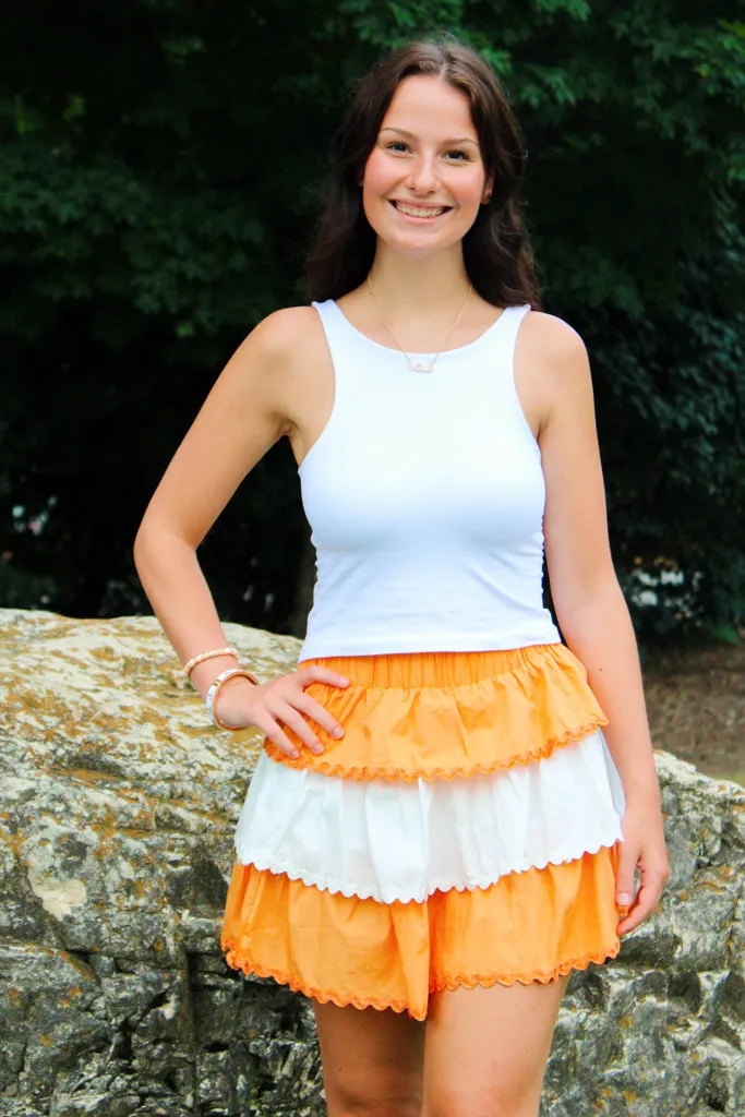 Tennessee Traditions Color Block Skirt