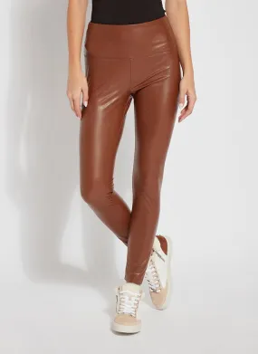 Textured Leather Legging | Harness