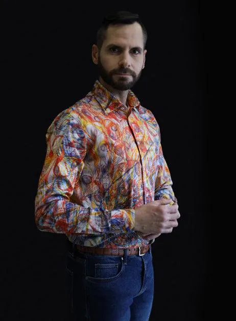 THE EYE OF THE LORD BY GEORGIANA HOUGHTON PRINTED SHIRT