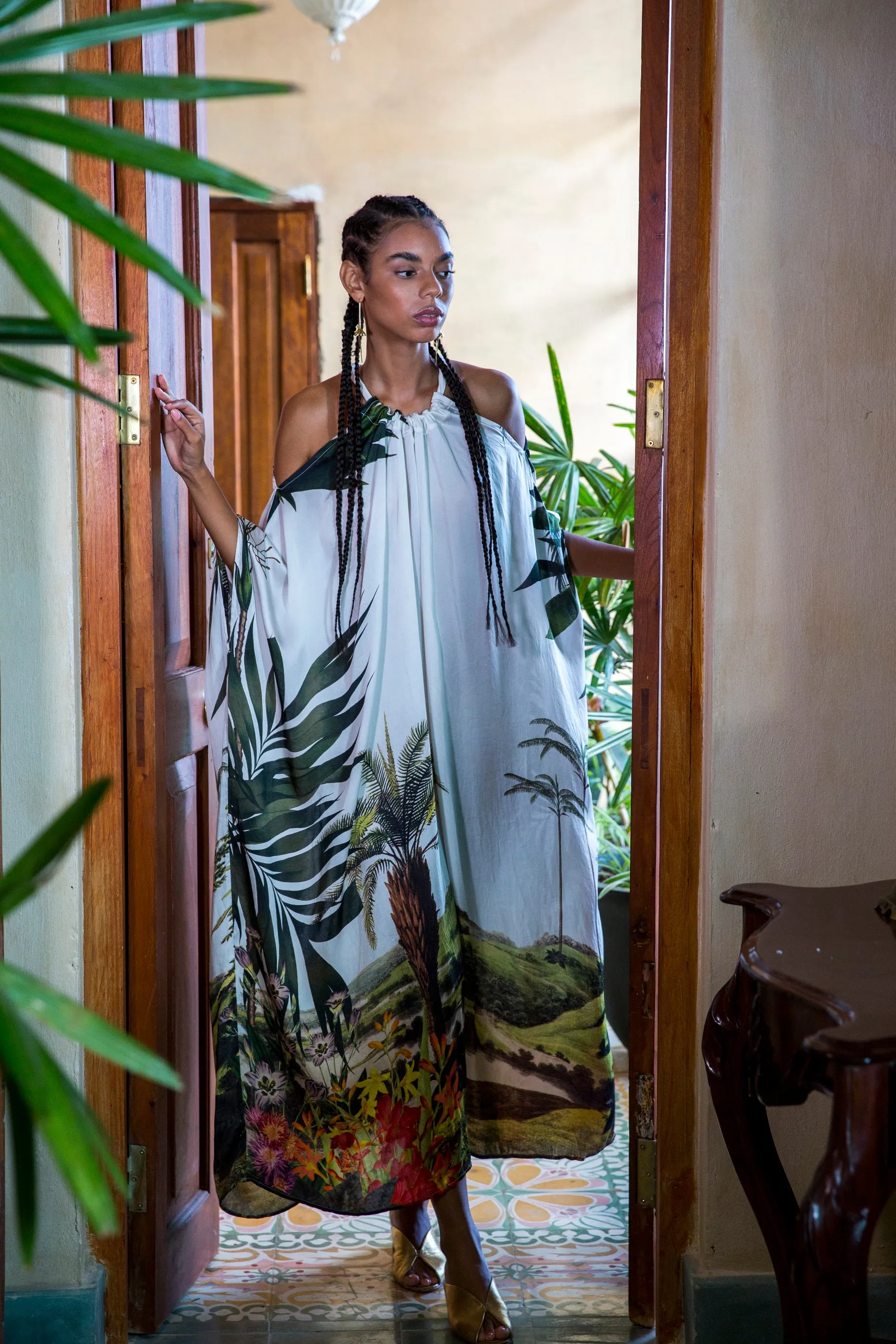 Three Ways to Paradise Kaftan - Final Sale