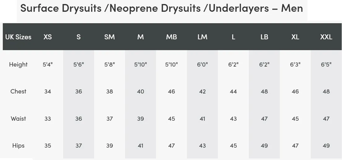 Typhoon Lightweight Undersuit