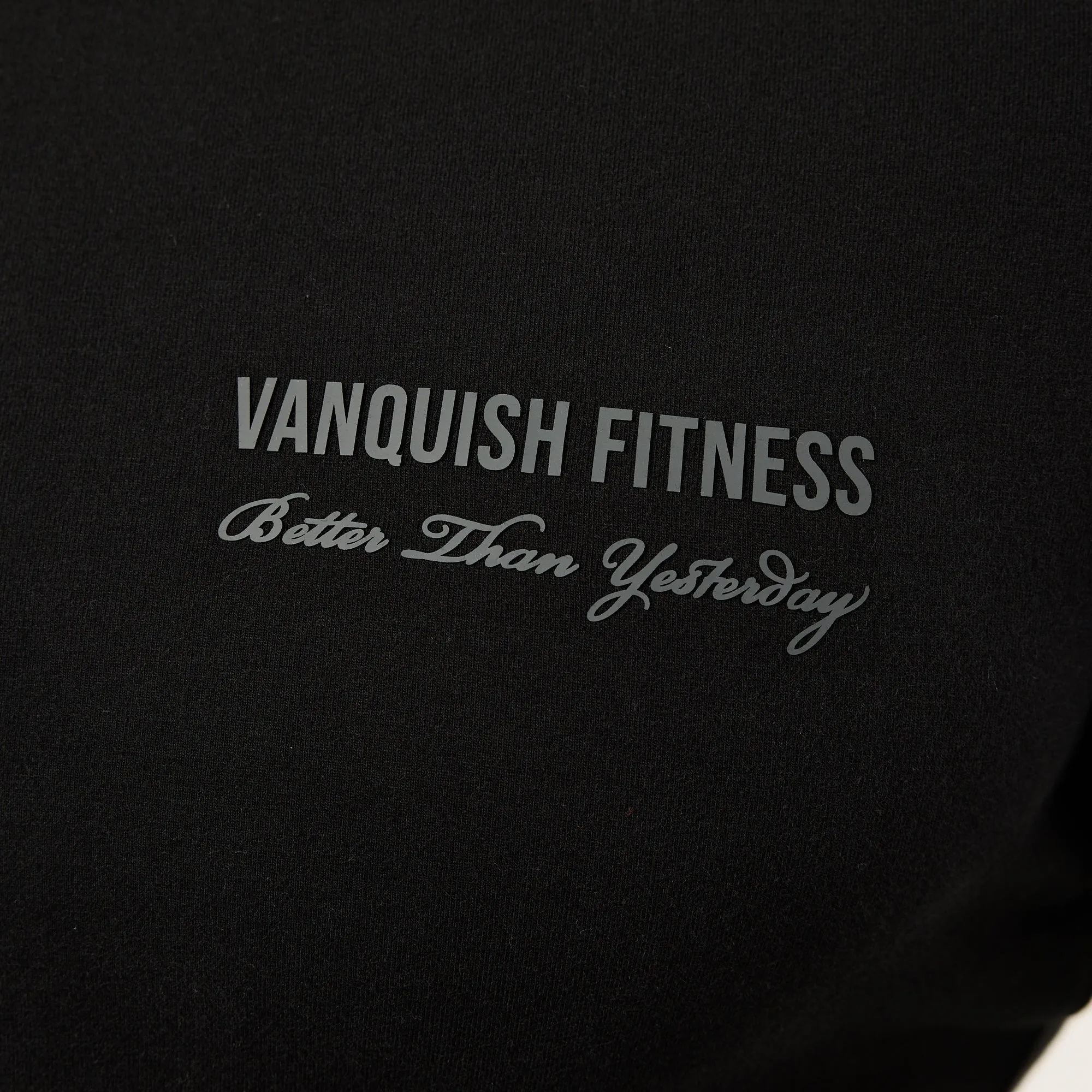 Vanquish Black Signature Fitted T Shirt