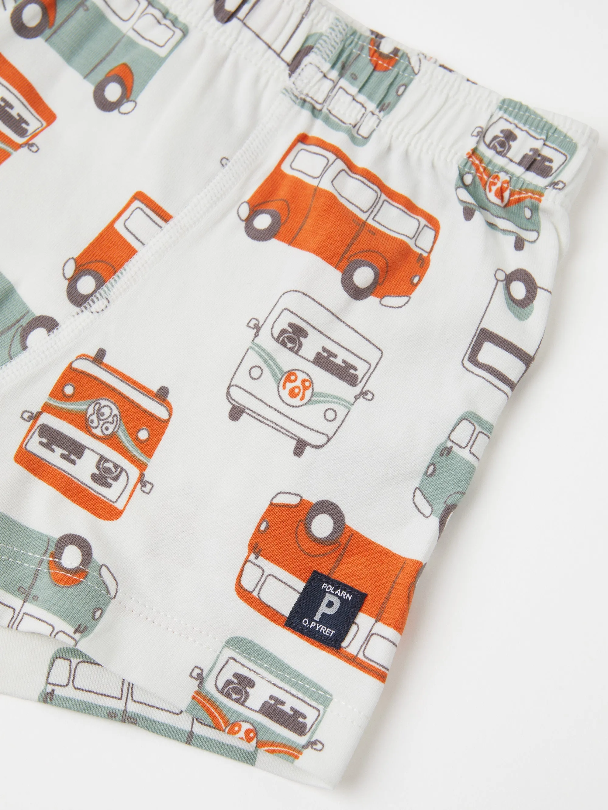 Vehicle Print Boys Boxers