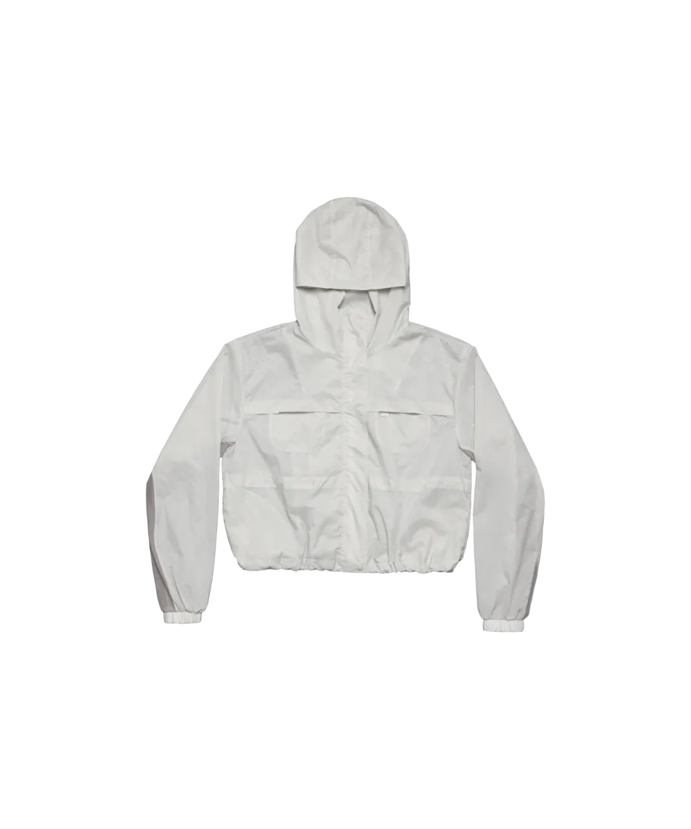 Water repellent light coat grey