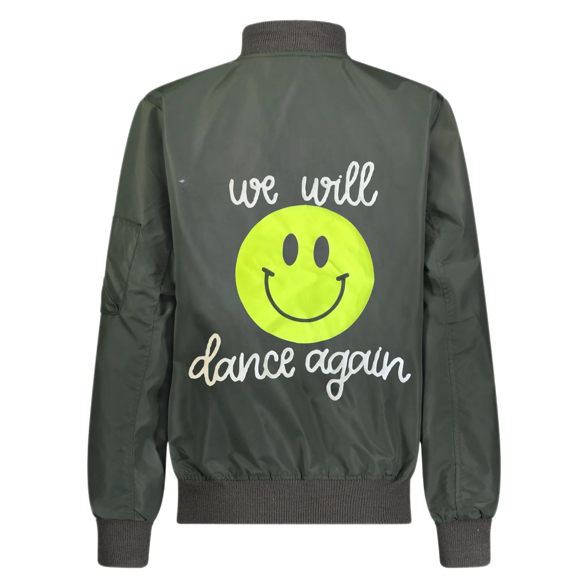 We Will Dance Again Reversible Bomber Jacket