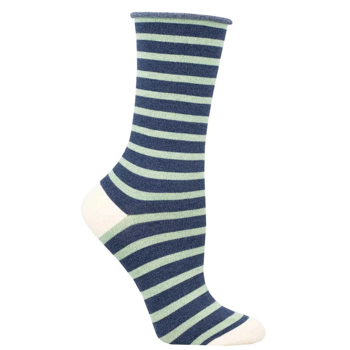 Women's Bamboo Sailor Stripe Socks