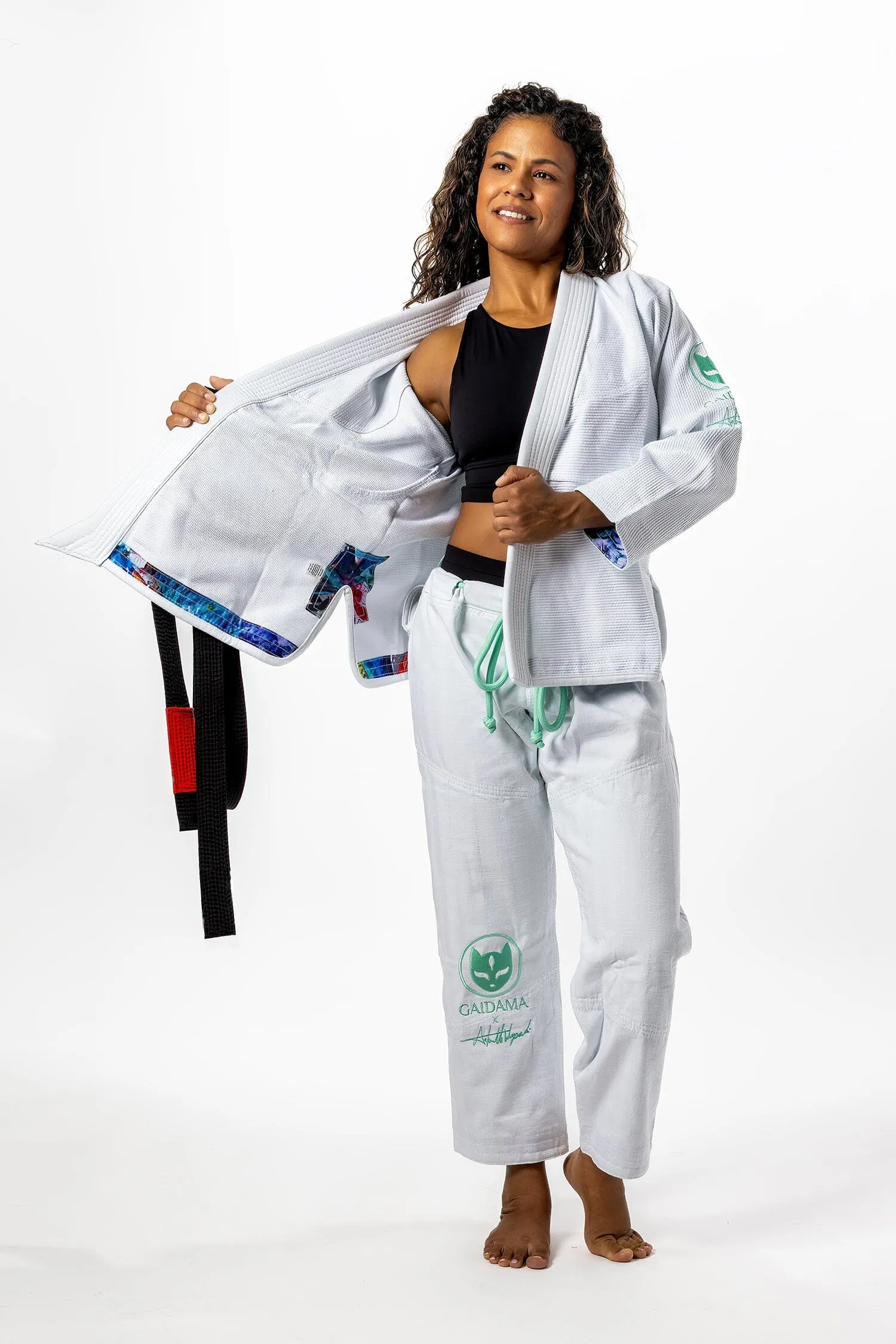 Women's Gaidama x Antoinette Wysocki Perfect Fit Jiu Jitsu Gi - White