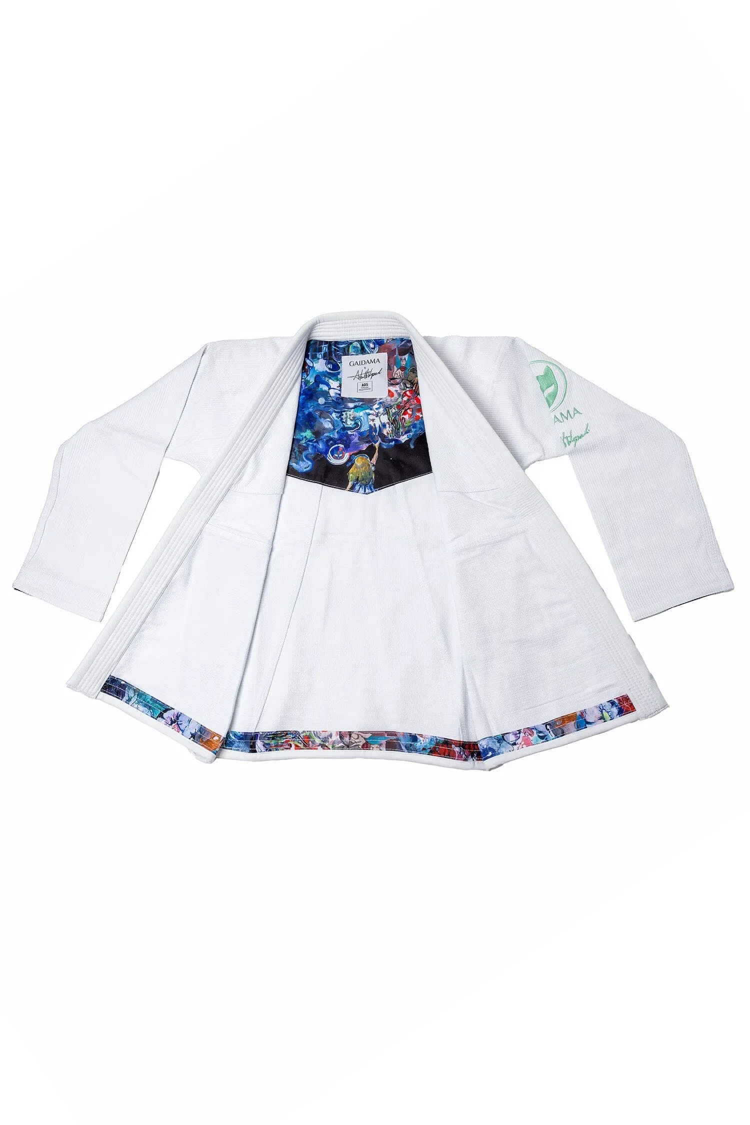 Women's Gaidama x Antoinette Wysocki Perfect Fit Jiu Jitsu Gi - White