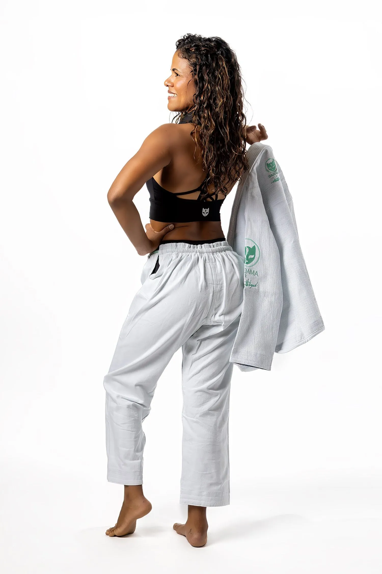 Women's Gaidama x Antoinette Wysocki Perfect Fit Jiu Jitsu Gi - White