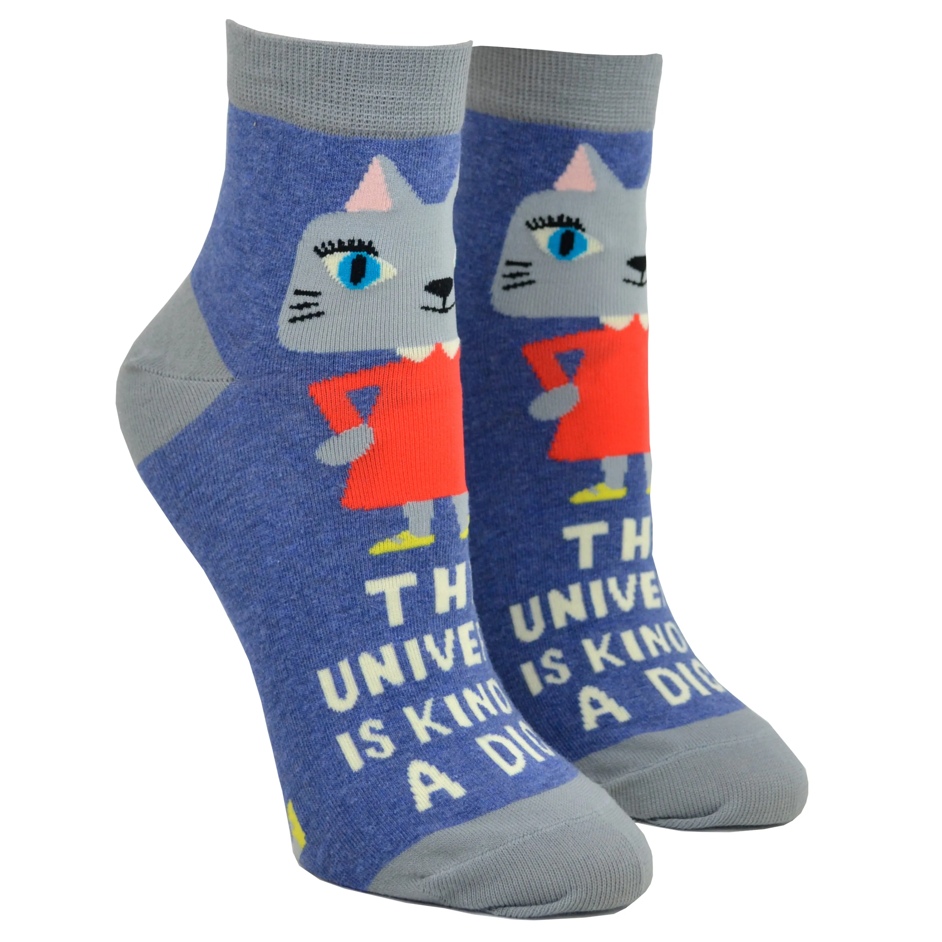 Women's The Universe Is Kind Of A Dick Ankle Socks