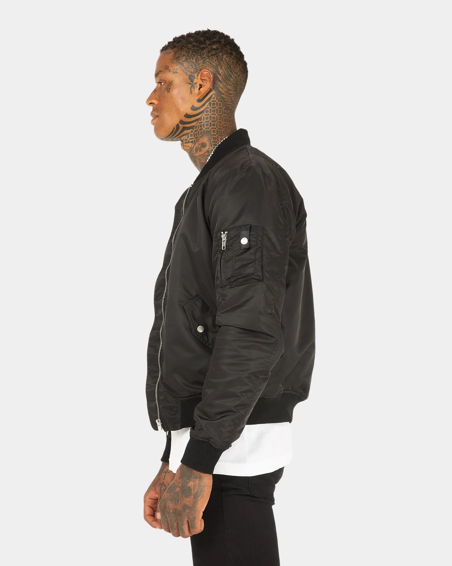 XXIII Statesman Slim Bomber Jacket Black