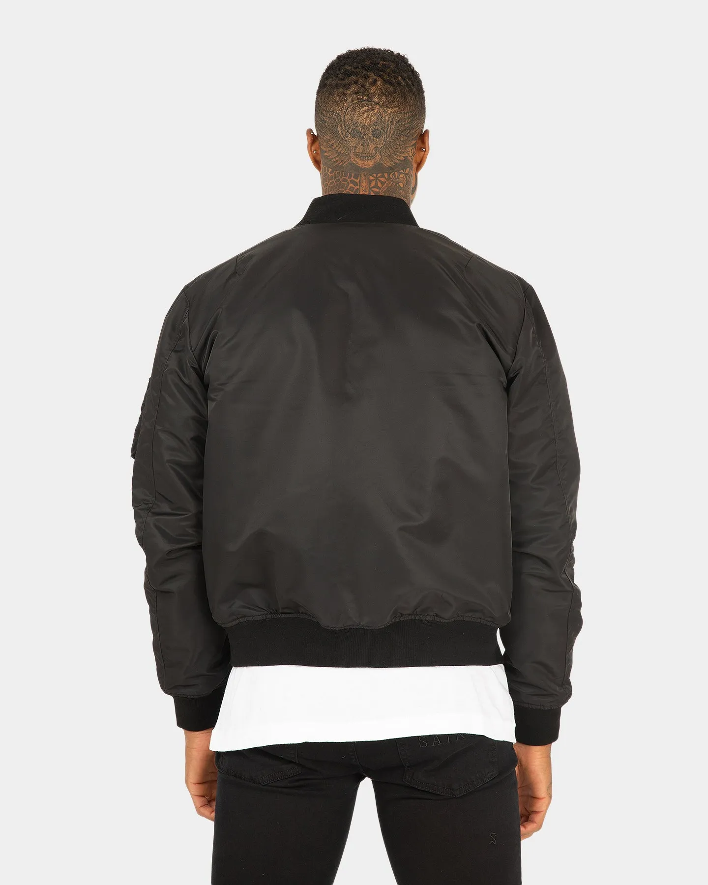 XXIII Statesman Slim Bomber Jacket Black