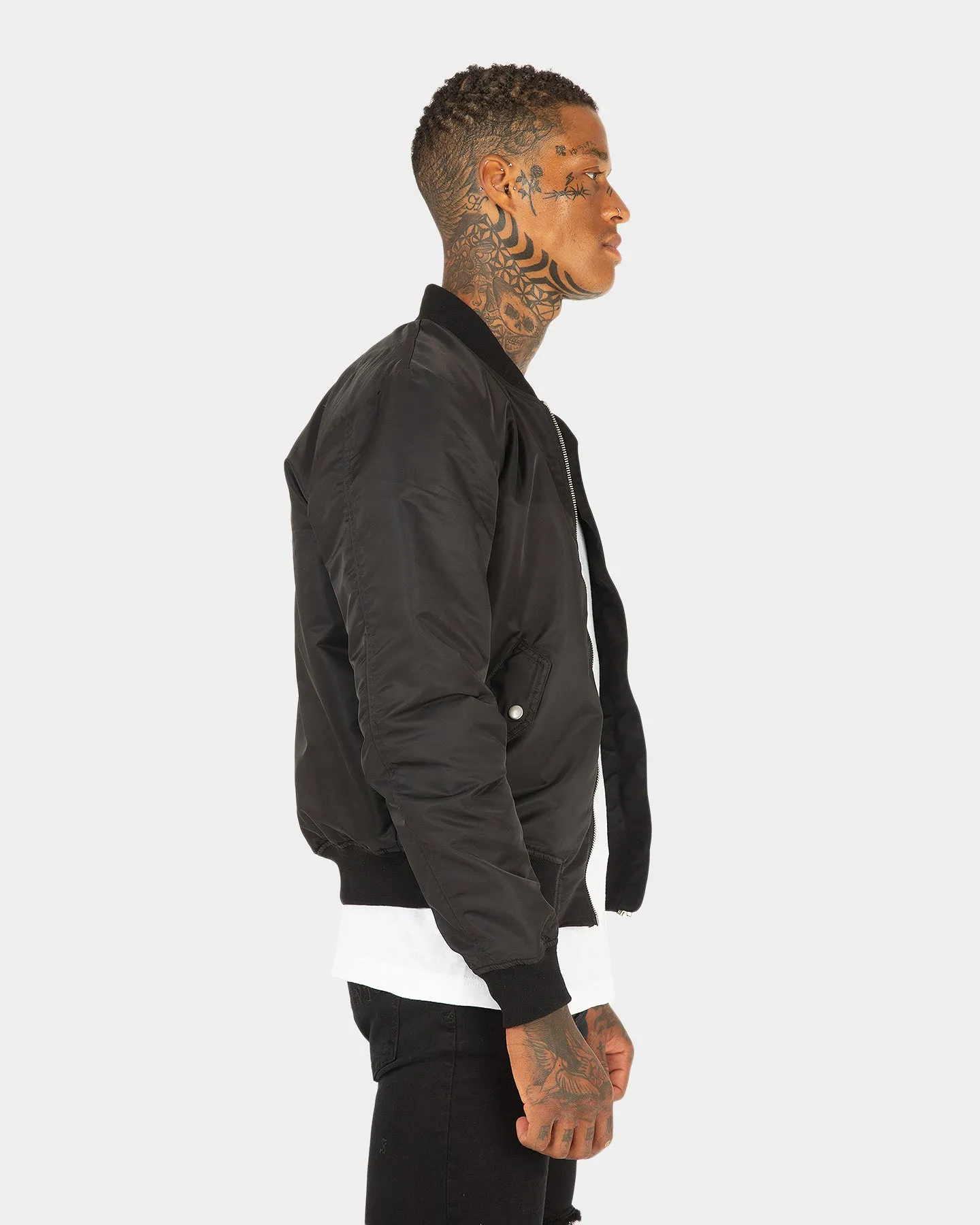 XXIII Statesman Slim Bomber Jacket Black